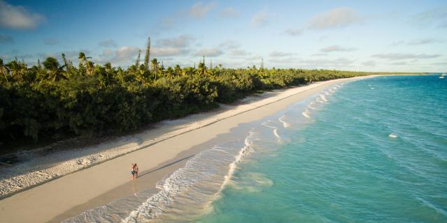 Plage de Fayaoué or 25 km beach in Ouvéa, Loyalty Islands, New Caledonia.