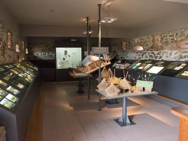 Permanent exhibition at the Fort Teremba historic site in Moindou, New Caledonia.