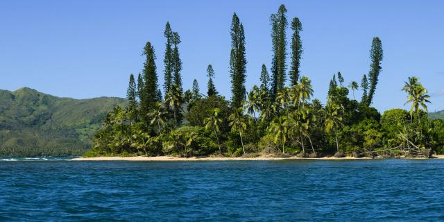 Tibarama islet, located in Poindimié on the east coast of New Caledonia.