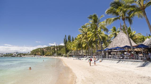 Beach of the Royal Castle in Noumea