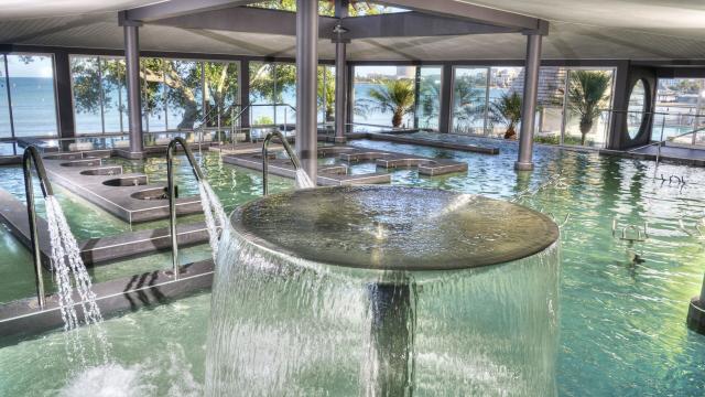 Spa Aquatonic at the Château Royal hotel in Nouméa, New Caledonia.