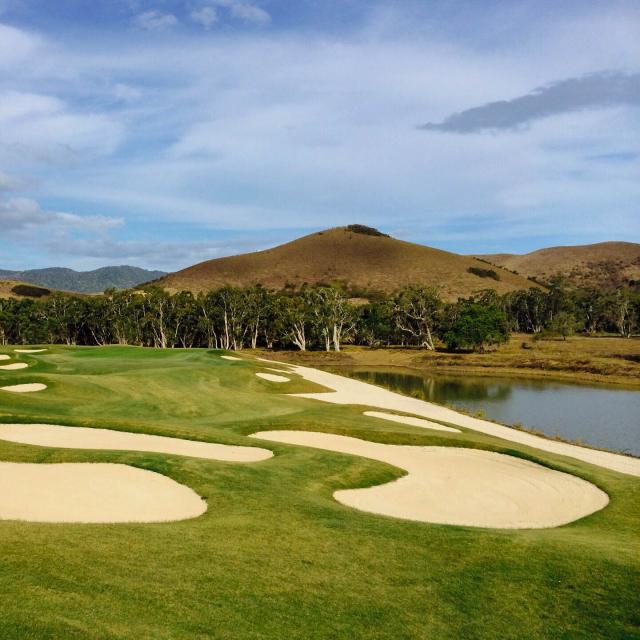 The Deva golf course in Bourail, New Caledonia.