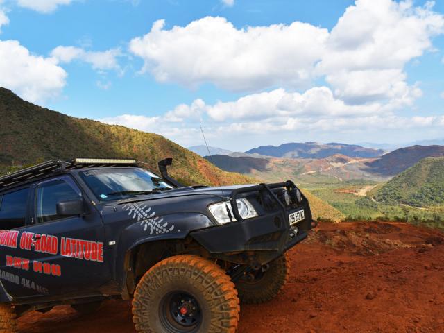 4x4 excursion in New Caledonia's Deep South.
