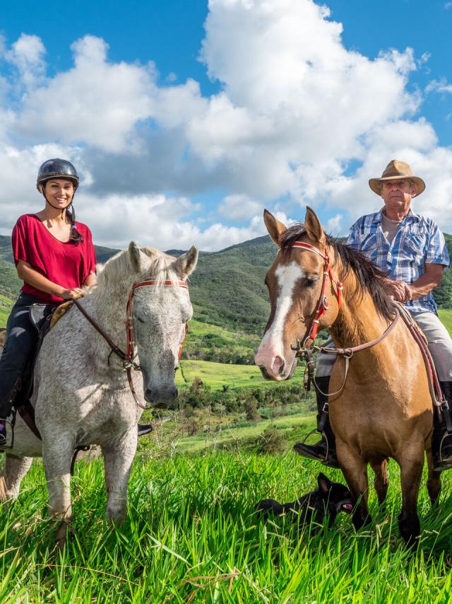 Horseback riding, Thio