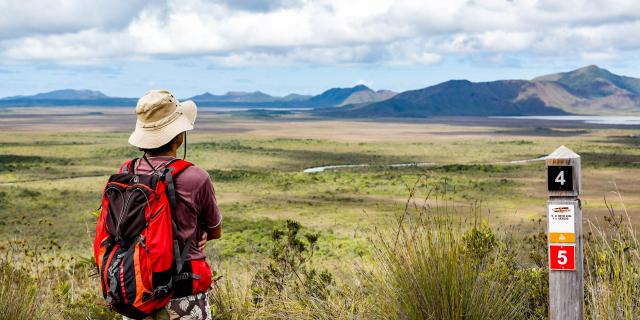 Hiking on the GR® South of New Caledonia.