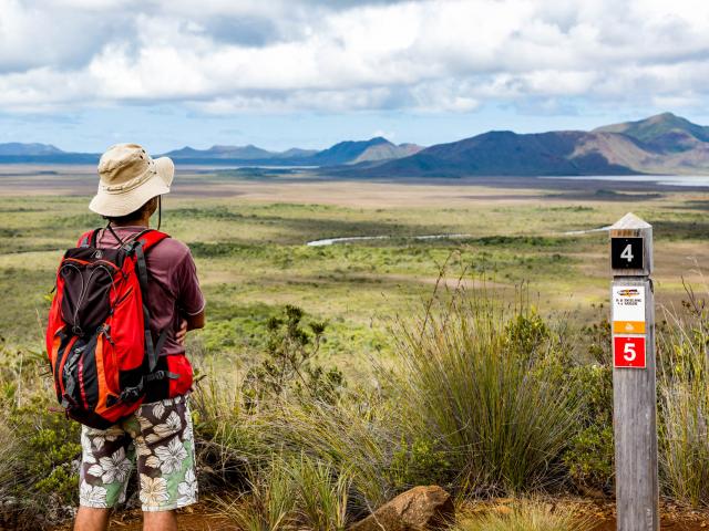 Hiking on the GR® South of New Caledonia.