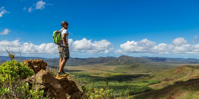 Randonnée pédestre sur le GR® Sud de la Nouvelle-Calédonie.