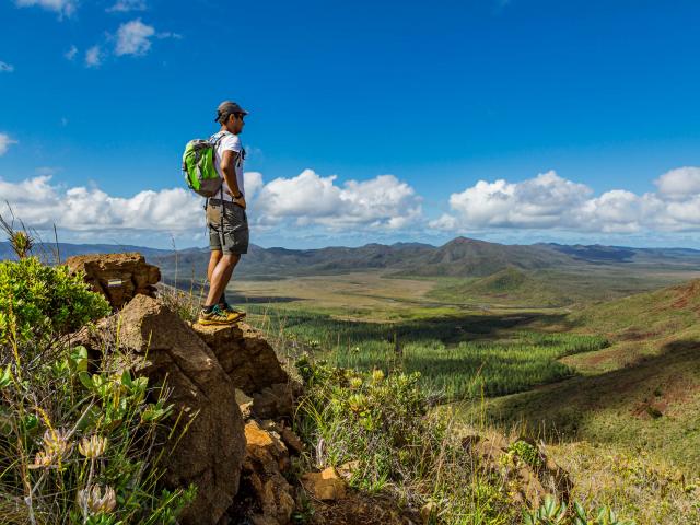 Hiking on the GR® South of New Caledonia.