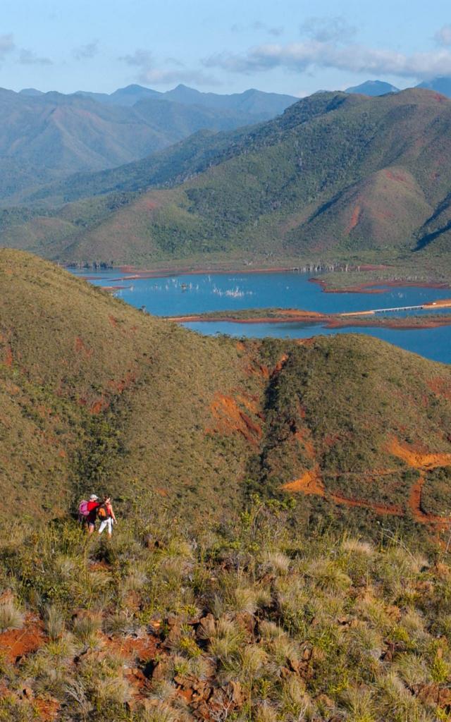 Hiking on New Caledonia's GR®NC1 long-distance hiking trail