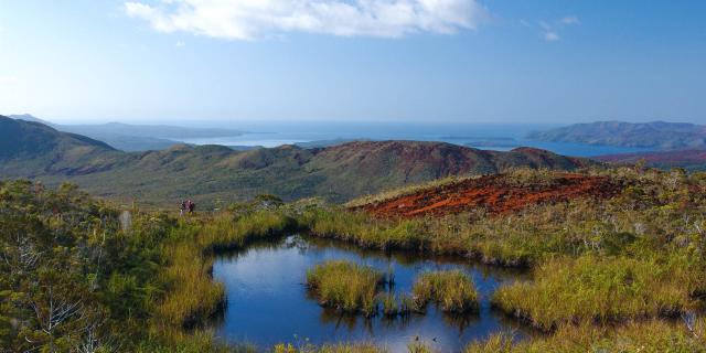 Hiking on New Caledonia's GR®NC1 long-distance hiking trail