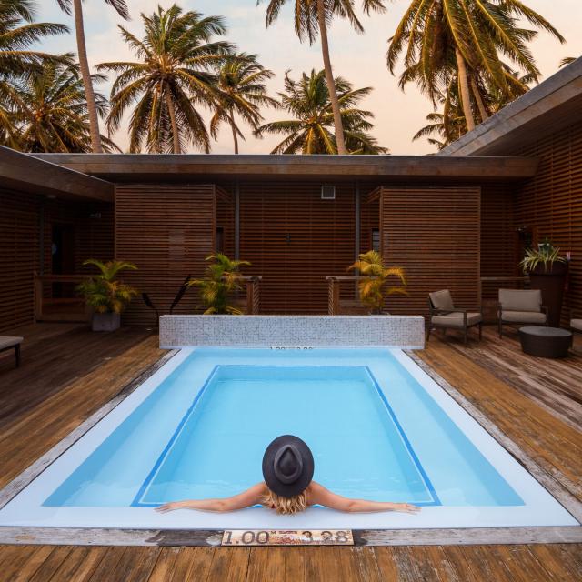 Relaxation at the Deep Nature Spa at the Sheraton Deva Hotel in Bourail.