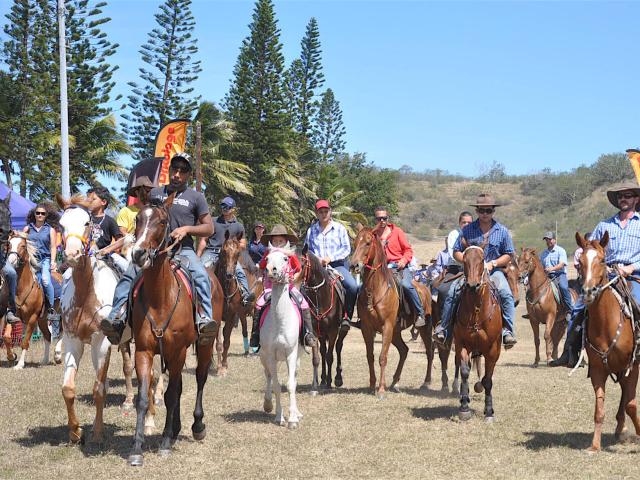 Parade at the Foire de Koumac