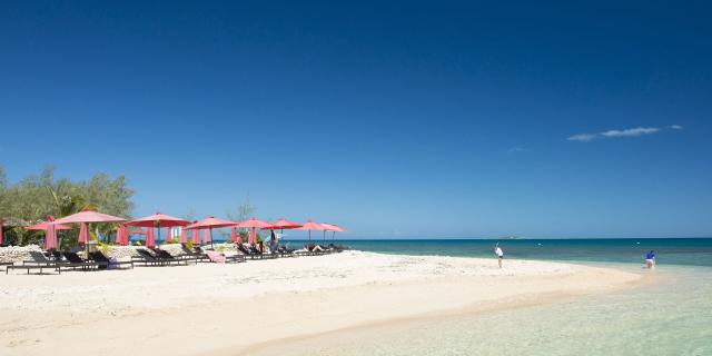Plage de l'îlot Canard à Nouméa