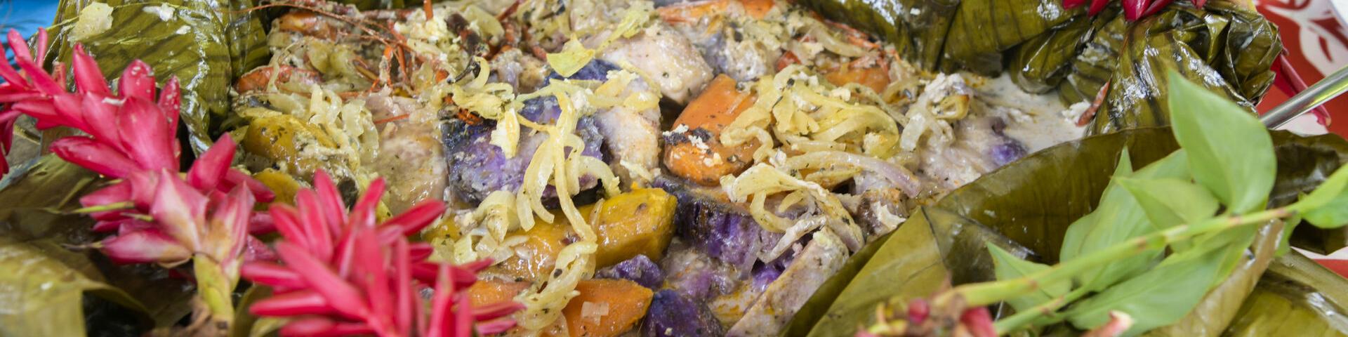 Bougna in Napoemien tribe, Poindimié