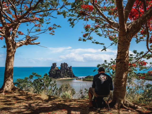 Point de vue de la Poule de Hienghène en Nouvelle-Calédonie.
