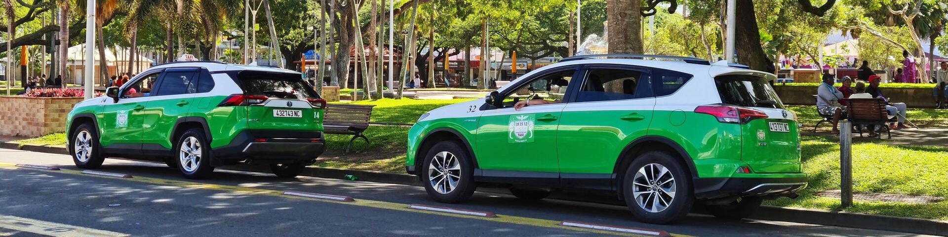 ヌメアからニューカレドニアへのタクシー