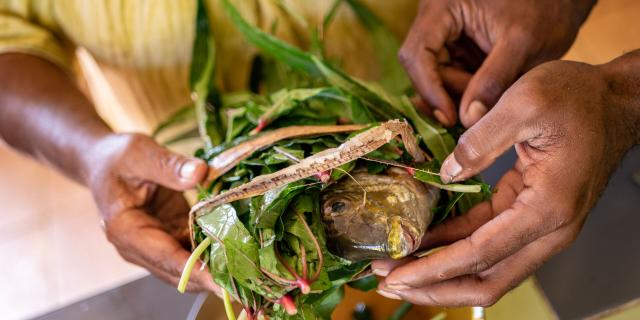 Cuisine en tribu à Yaté