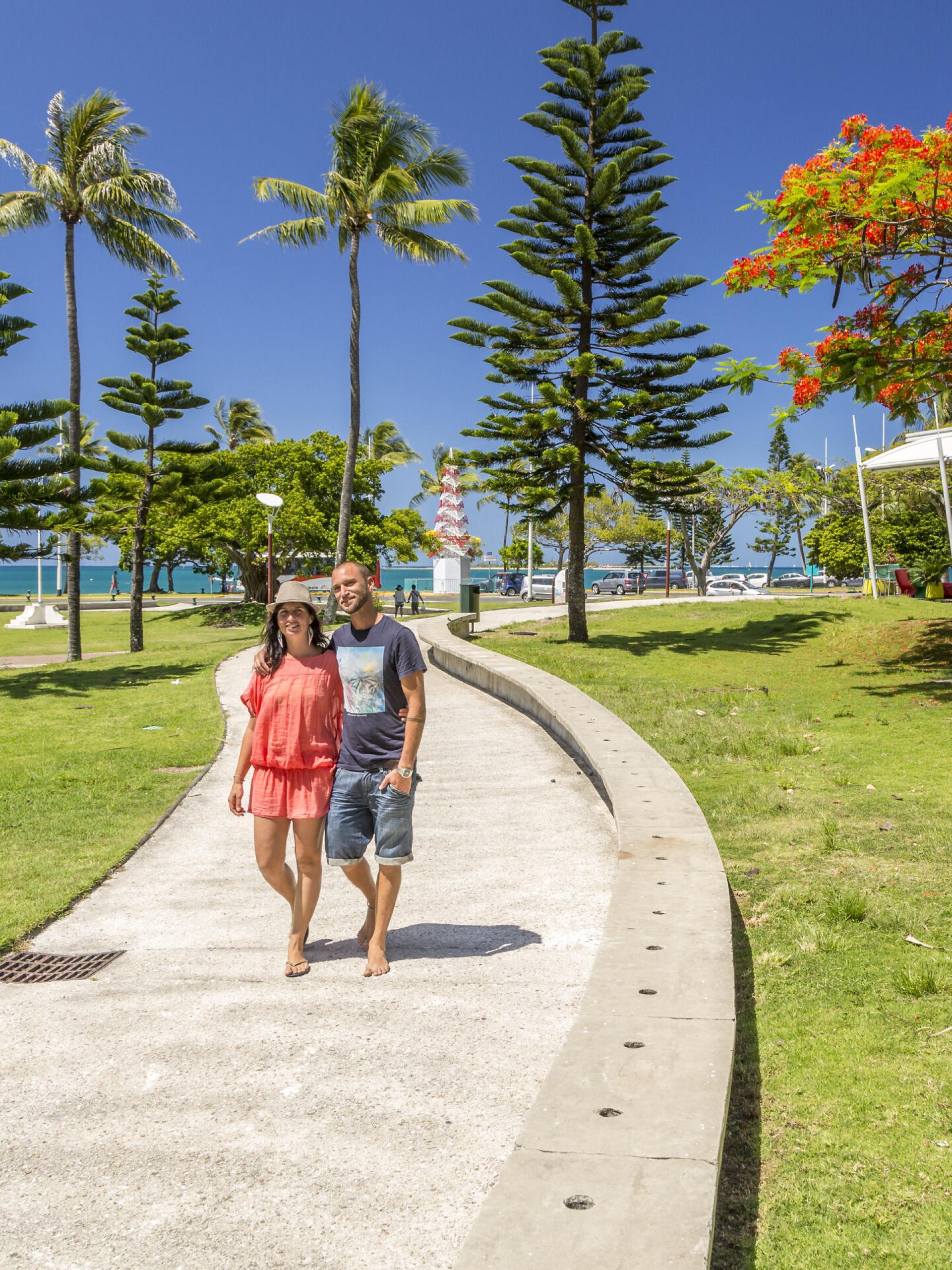 Balade le long du complexe La Promenade à l'Anse-Vata, Nouméa