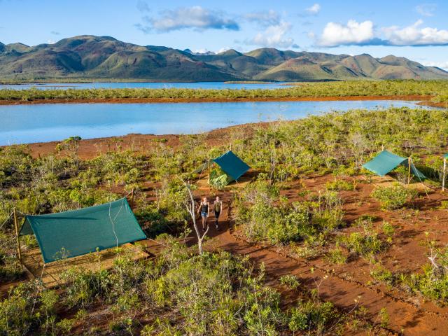 Bivouac au Parc Provincial de la Rivière Bleue