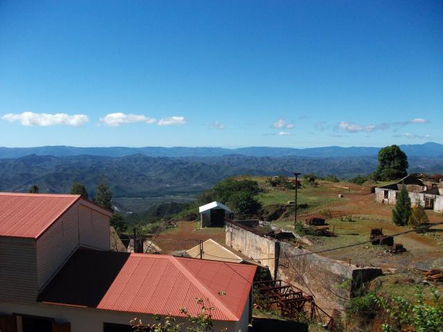 Former mining village of Tiébaghi in Koumac