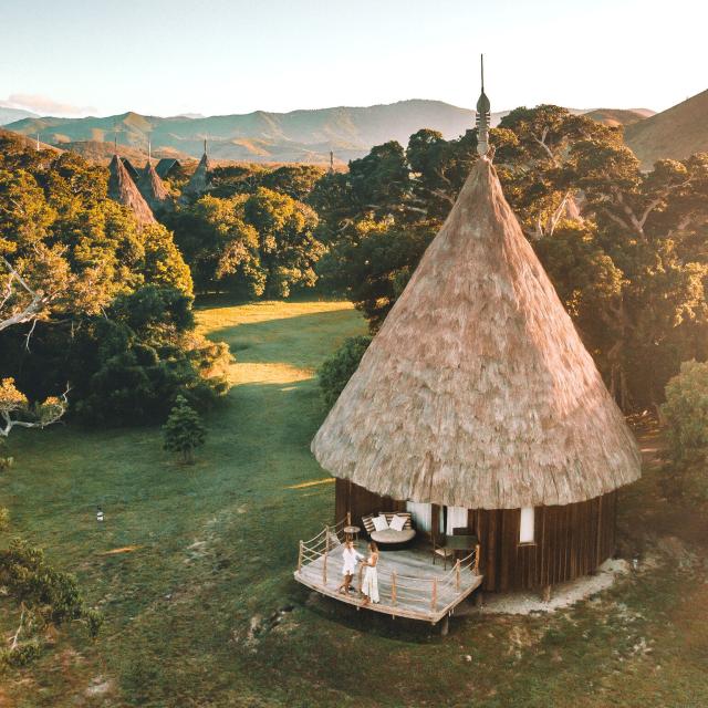 Bungalow de l'Hôtel Sheraton Deva à Bourail