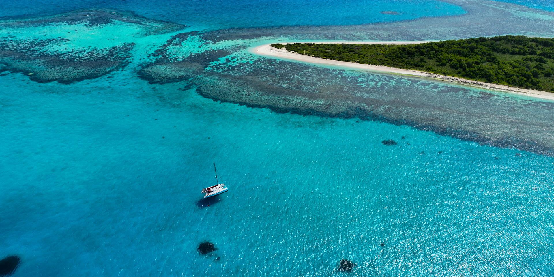 Sortie catamaran sur les îlots du Grand Sud, Nouvelle-Calédonie