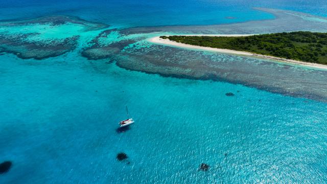 Catamaran trip to the islets of the Grand Sud, New Caledonia