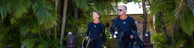 Scuba diving at Île des Pins