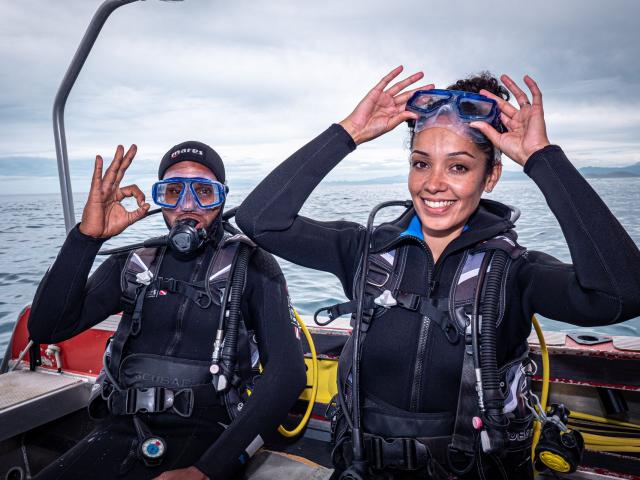 Scuba diving in New Caledonia