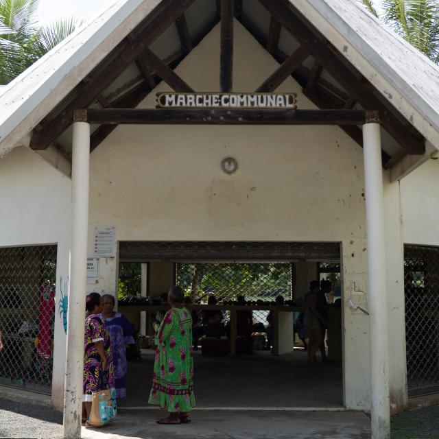 Hienghène communal market