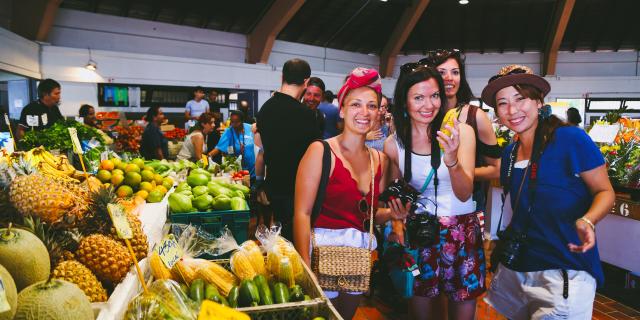 Port Moselle market, Nouméa