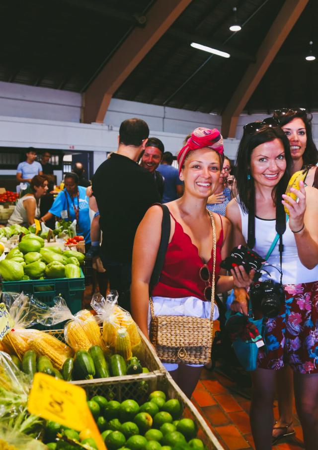 Port Moselle market, Nouméa