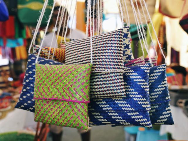 Handmade bag in Noumea