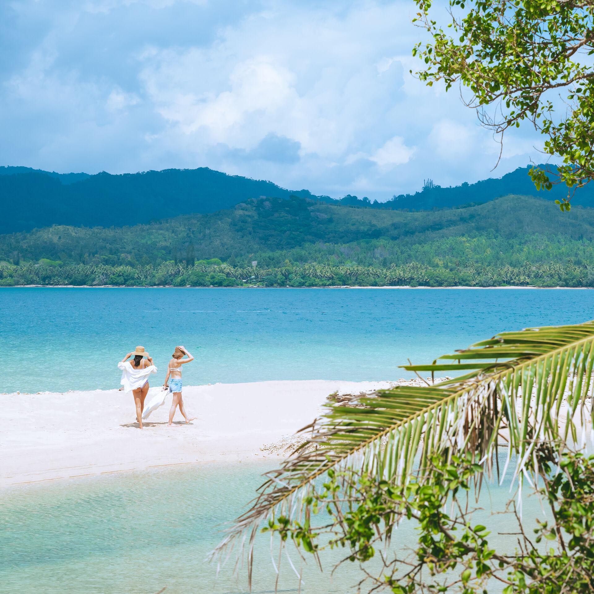 Poindimié beach and lagoon