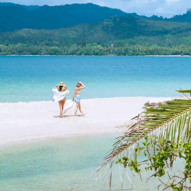 Poindimié beach and lagoon