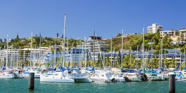 Port Moselle marina, Nouméa