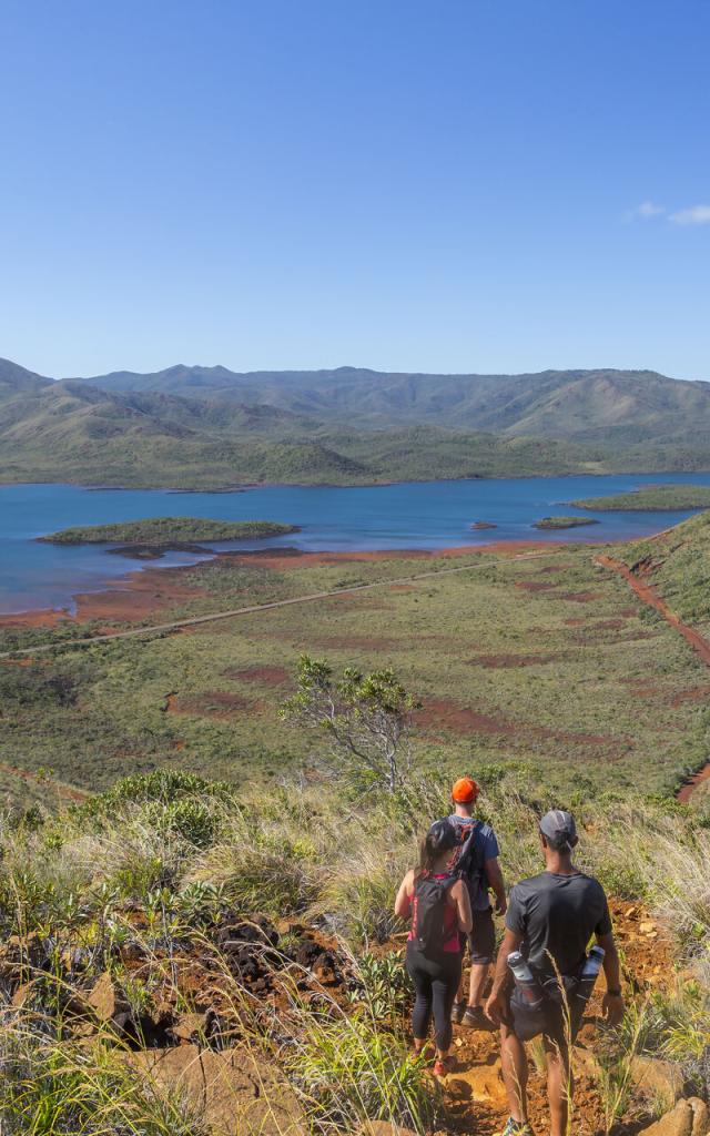 The Grande Randonnée trail in southern New Caledonia
