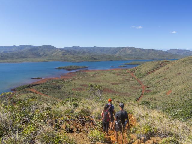 Walking the GR® NC1 in the red lands of the South
