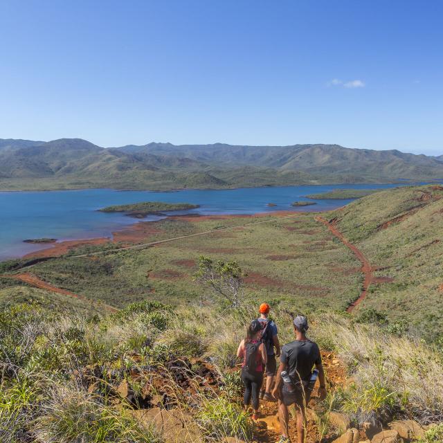 The Grande Randonnée trail in southern New Caledonia