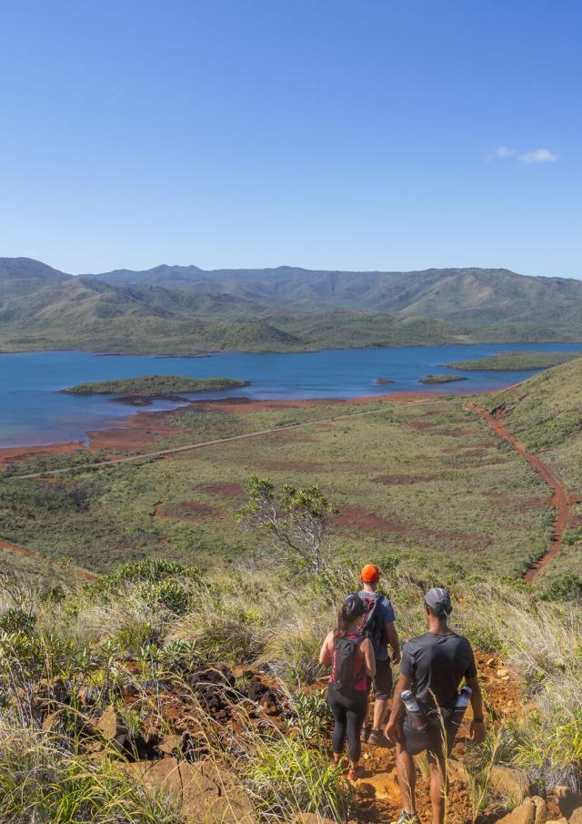 The Grande Randonnée trail in southern New Caledonia