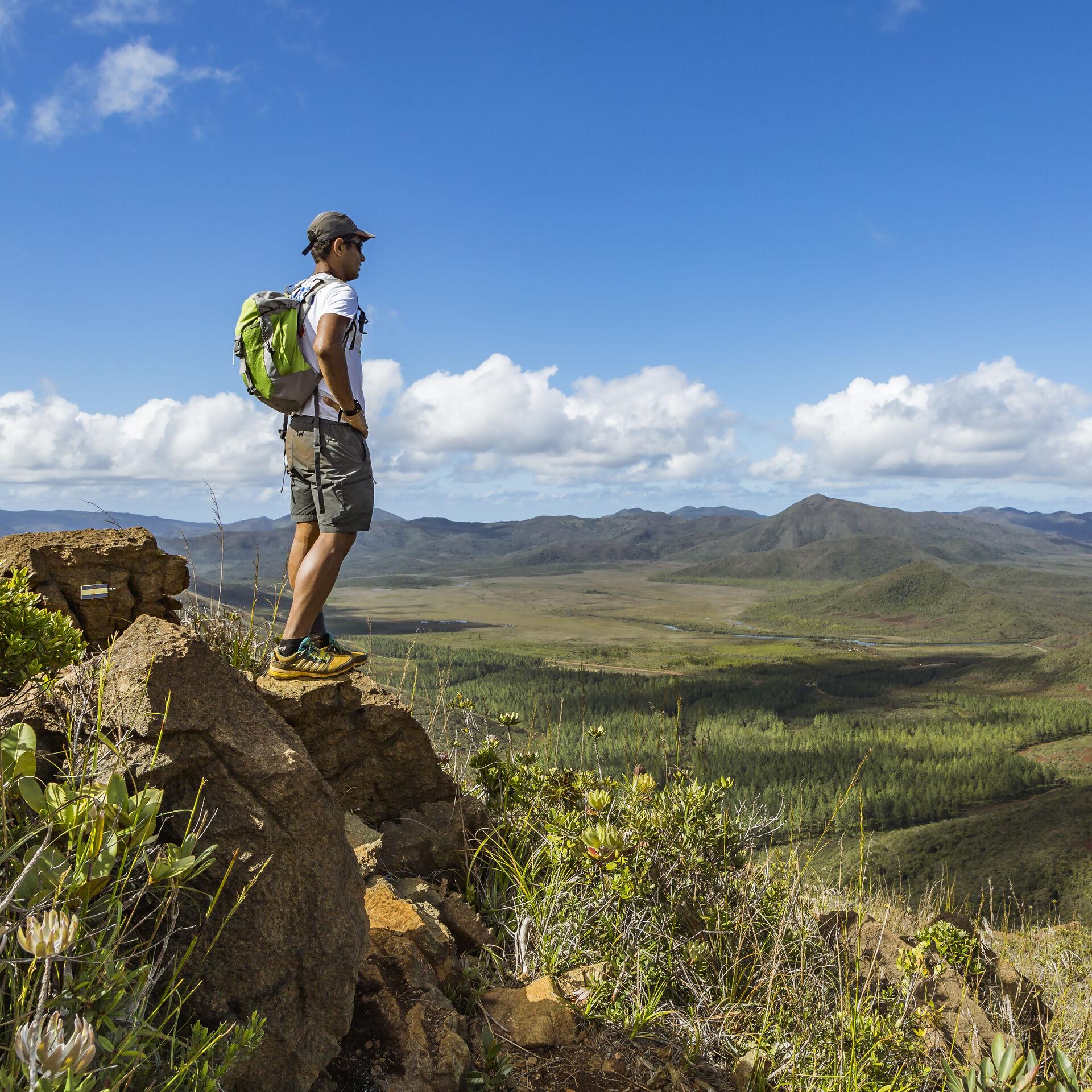 Hiking on the GR® South of New Caledonia.