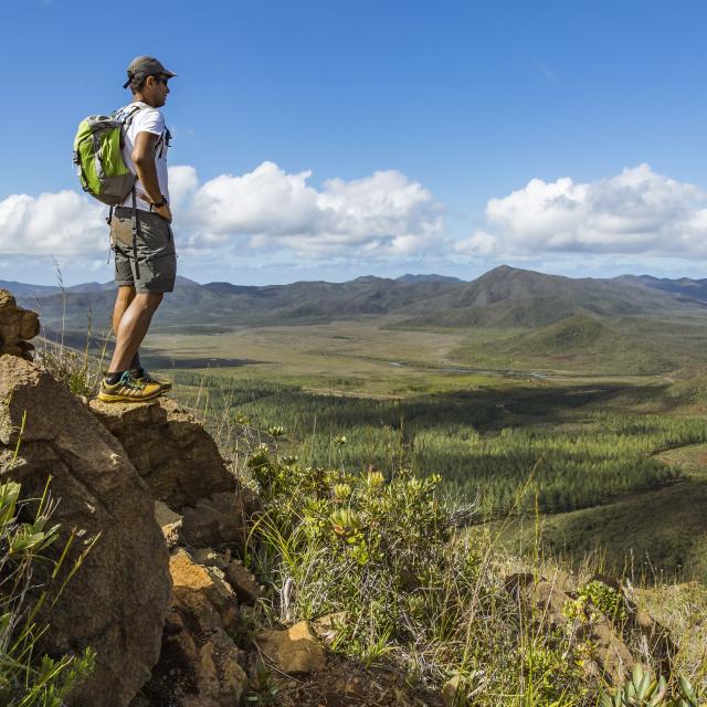 Hiking on the GR® South of New Caledonia.