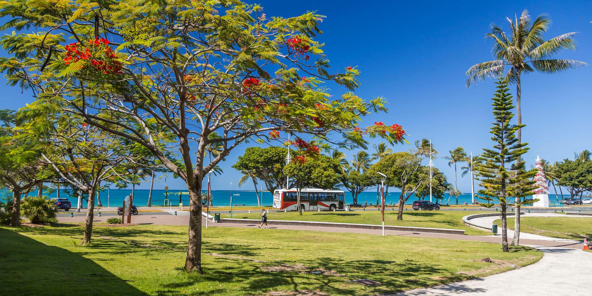 The promenade at Anse-Vata Nouméa