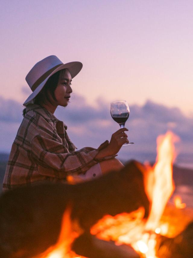 Campfire in New Caledonia