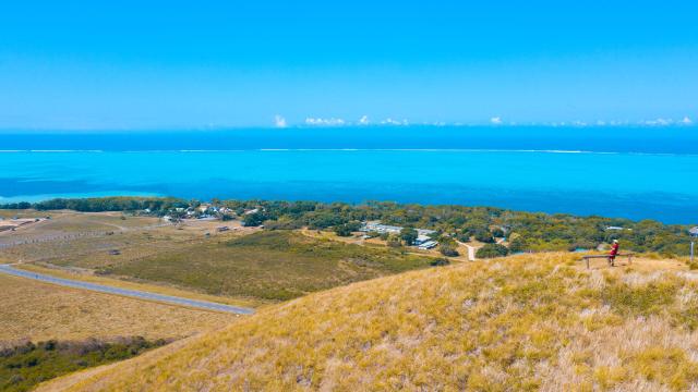 Enjoy the view of the lagoon from the Domaine de Deva in Bourail