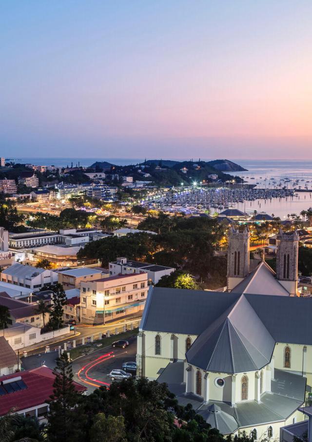 Downtown Nouméa, capital of New Caledonia