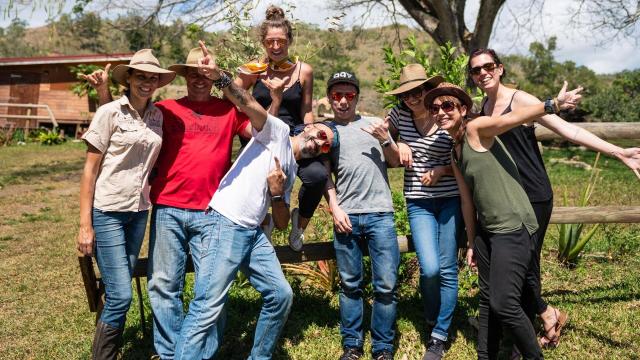Bush immersion on the west coast of New Caledonia