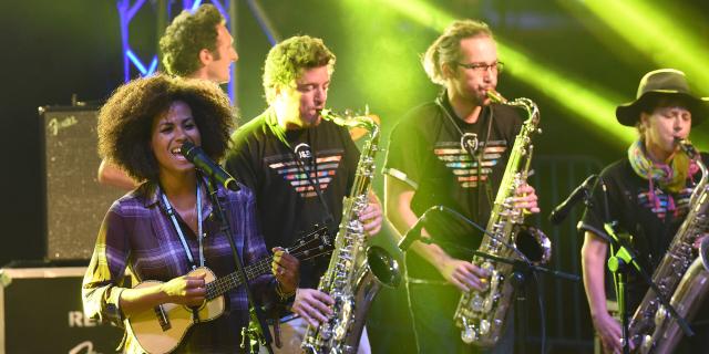 Music concert in Noumea, New Caledonia