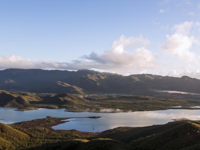 Lake Yaté in the Deep South