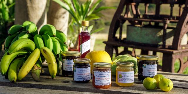 Jams and other local products in New Caledonia
